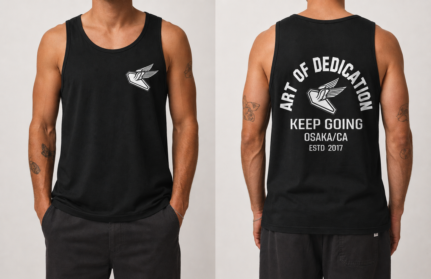 AoD KeepGoing Tank — White