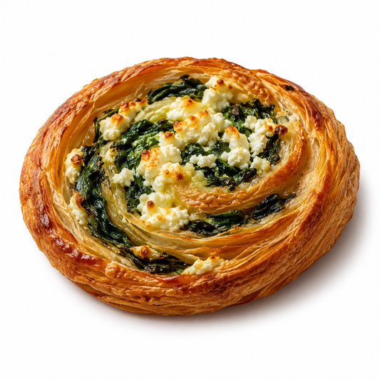 Danish, Spinach Feta Roll