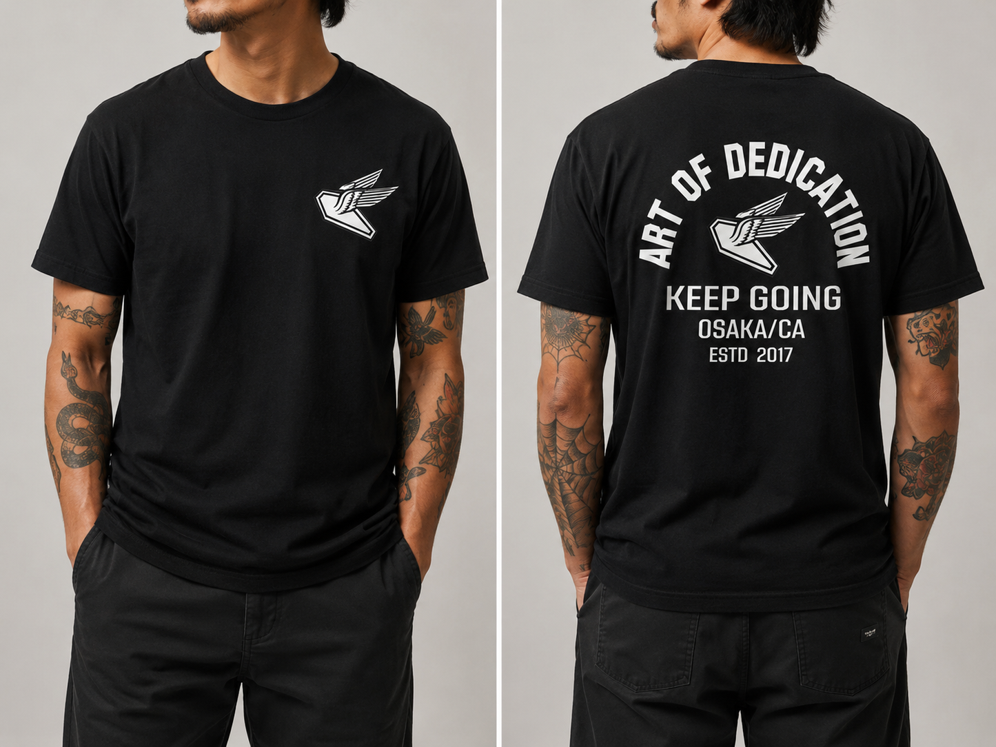 AoD KeepGoing Shirt —White