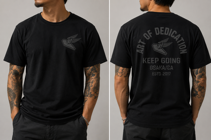 AoD KeepGoing Shirt — Black