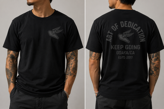AoD KeepGoing Shirt — Black